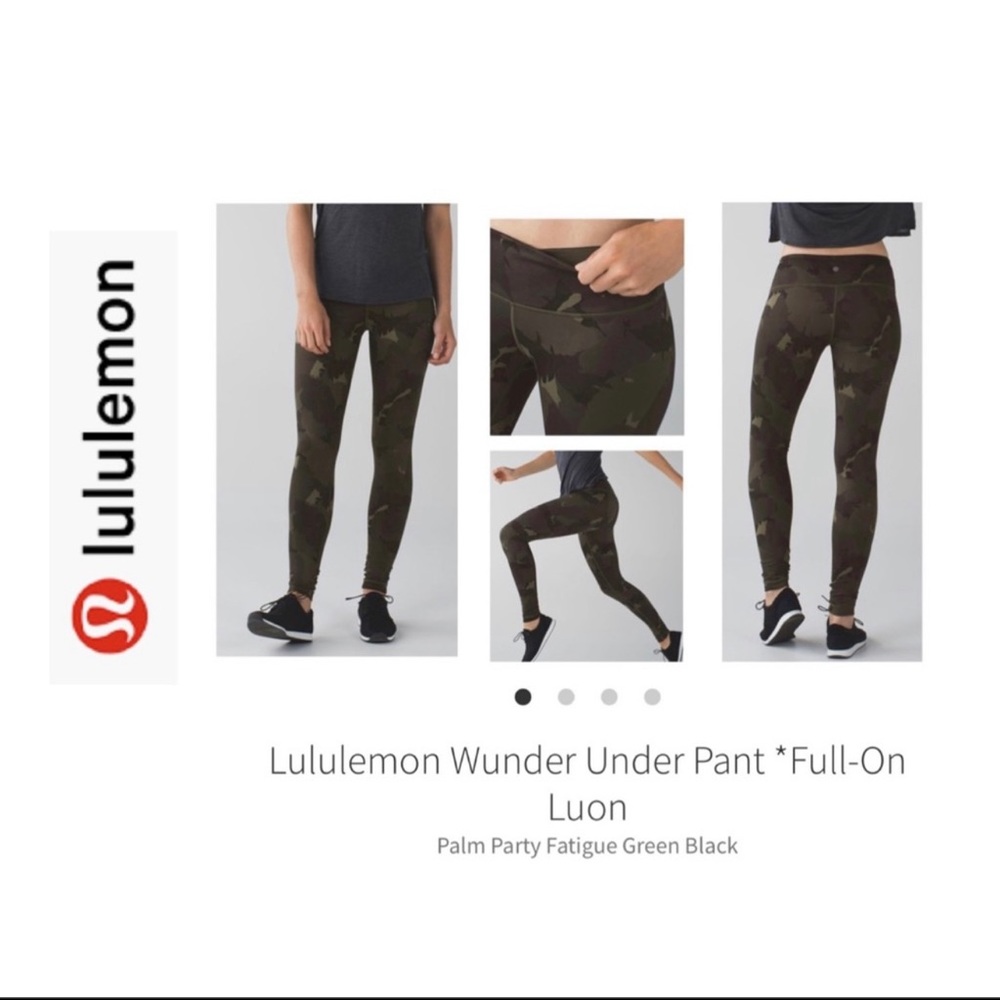 Lululemon Wunder Under Pant